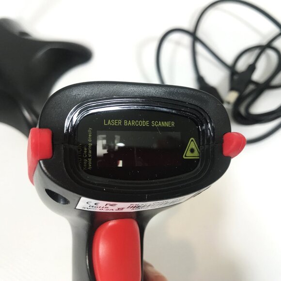 Wireless Barcode Scanner with Adjustable Stand and USB Flash Drive - Picture 6 of 10